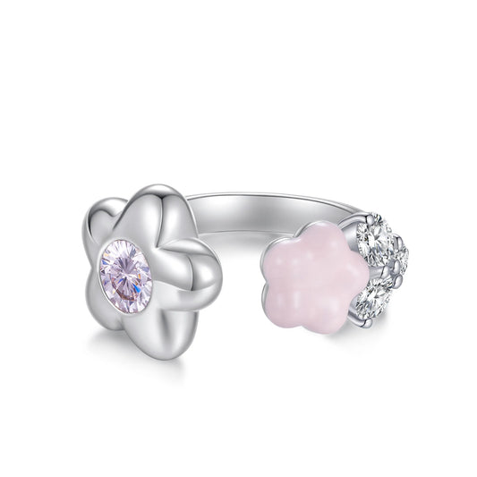 Poem Floral Sigil Ring