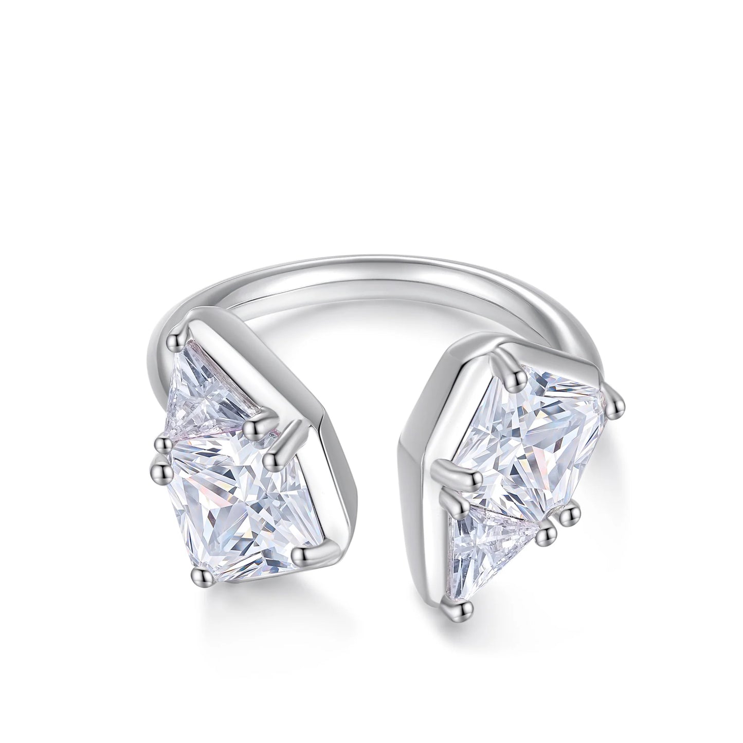 Poem Interlude Ring-white