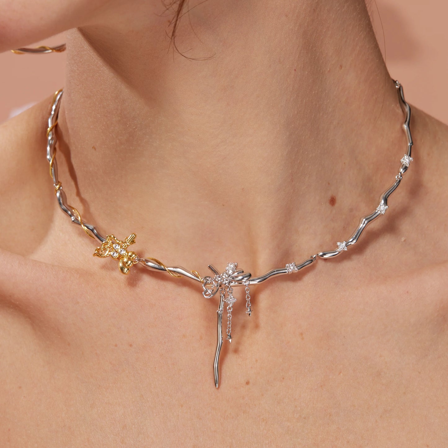 Poem Moonvine Entwine Necklace