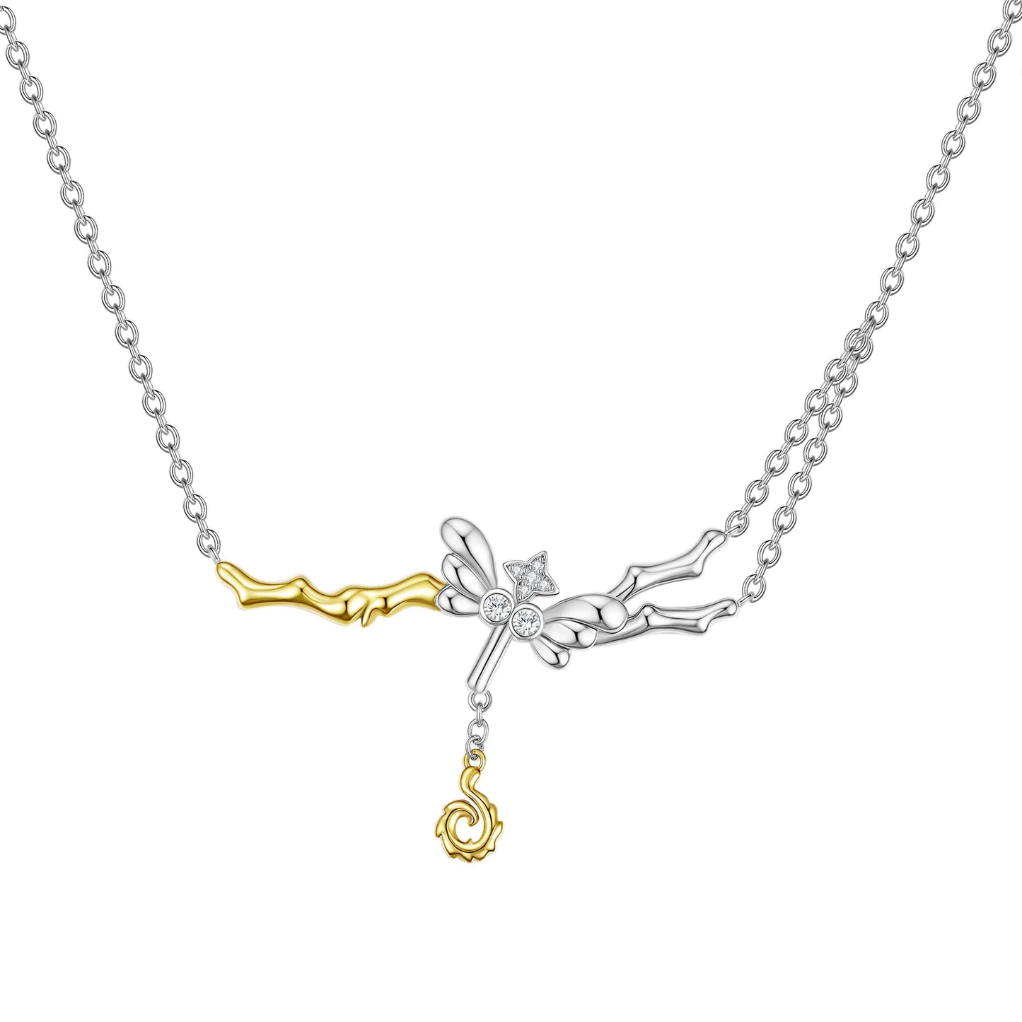 Poem Moonvine Signel Chain Necklace