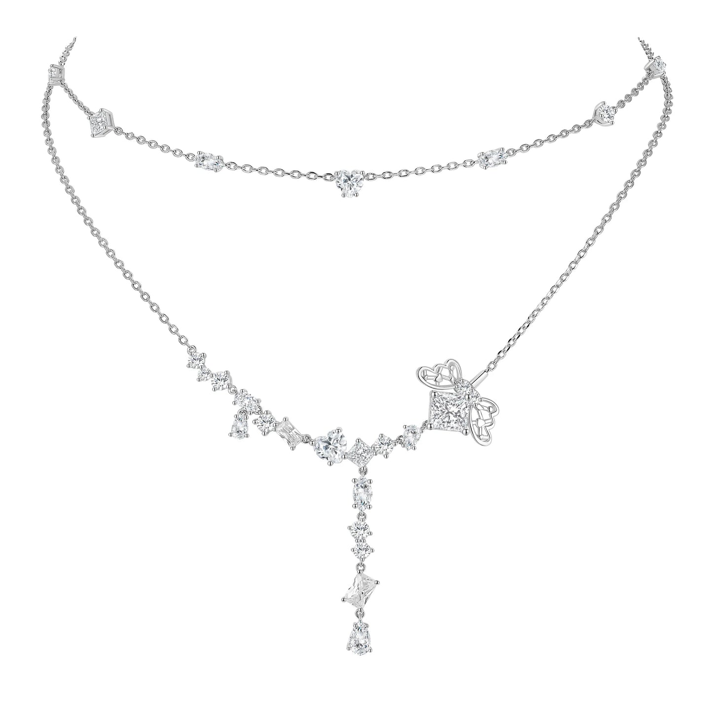 Poem Star Weaver Necklace-white