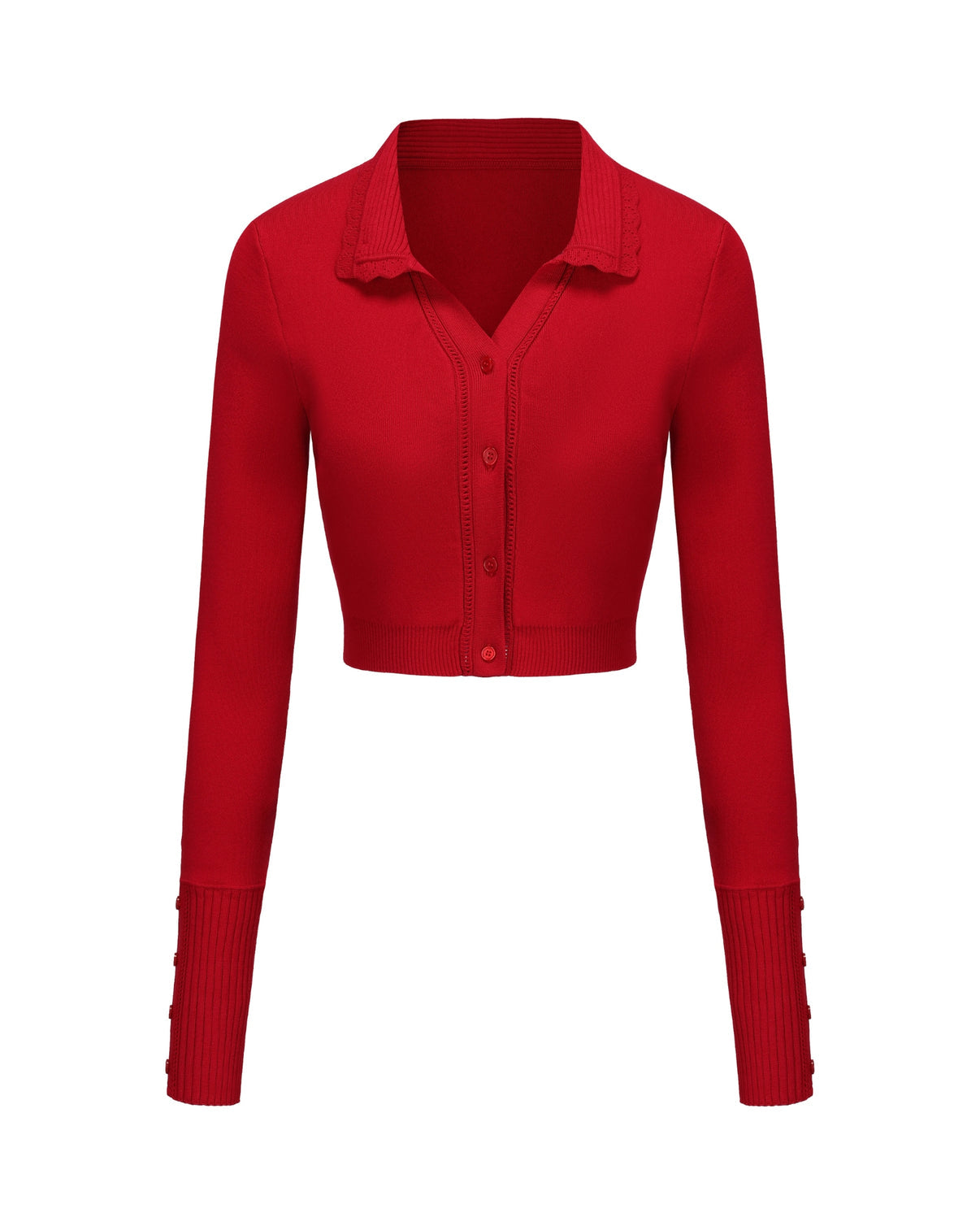 Nana Jacqueline Jenna Cardigan (Red)