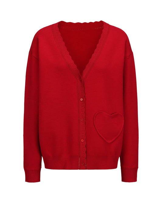 Nana Jacqueline Carrie Cardigan (Red)
